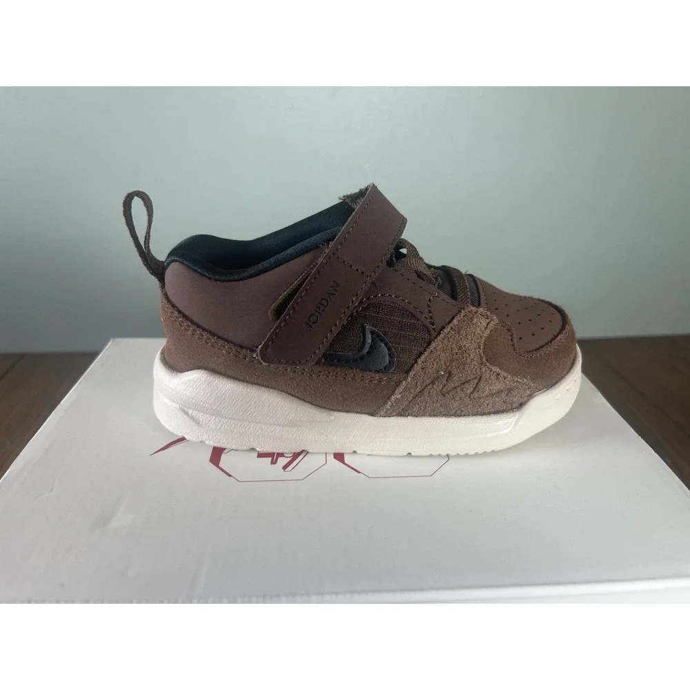 Nike Jordan Stadium 90 TD Baby Toddler 7C Brown Casual Shoe DX4396-104